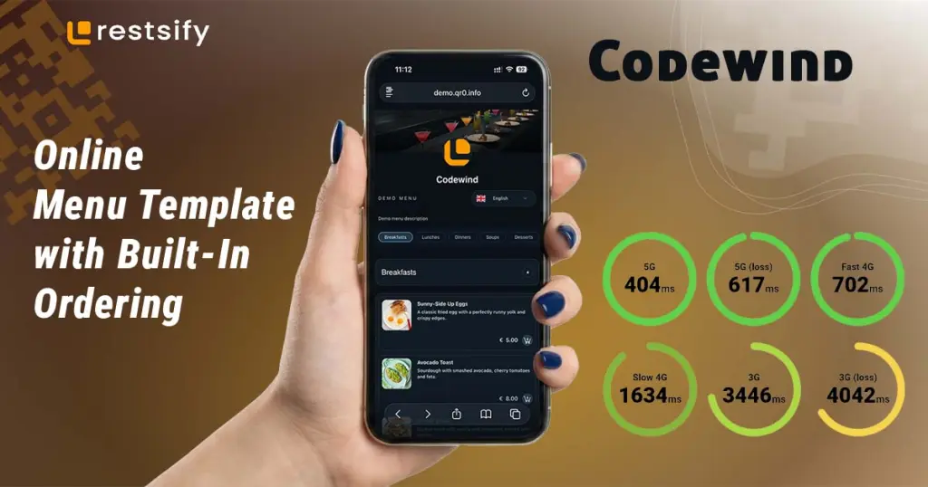 New Codewind Menu Template
