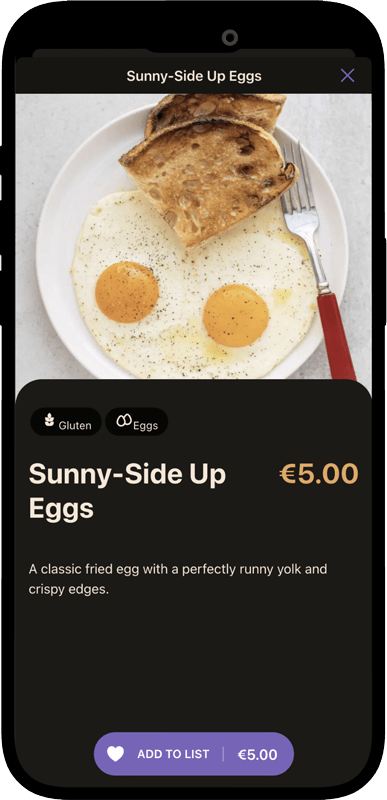 qr menu template preview 2