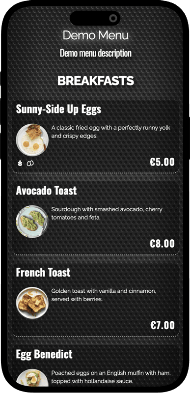 qr menu template preview 5