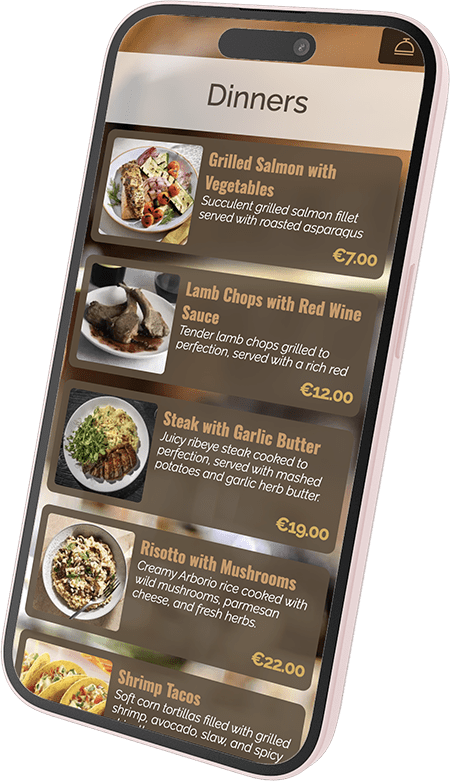 online menu by qr