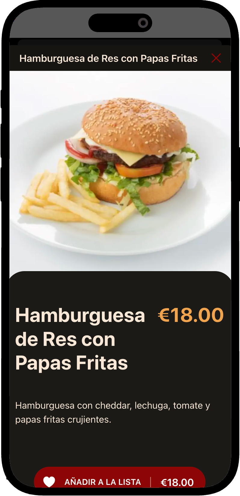 qr menu example 2