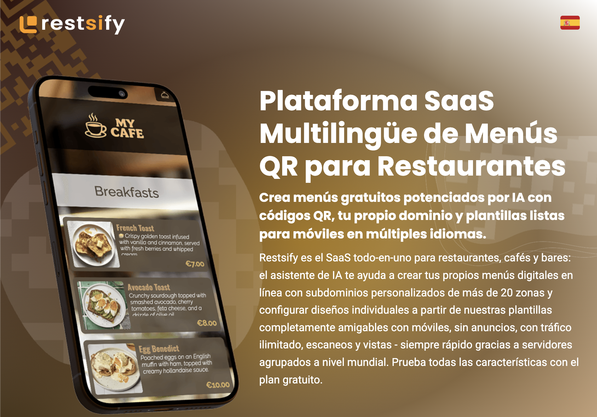 Menús QR Inteligentes para Restaurantes en España