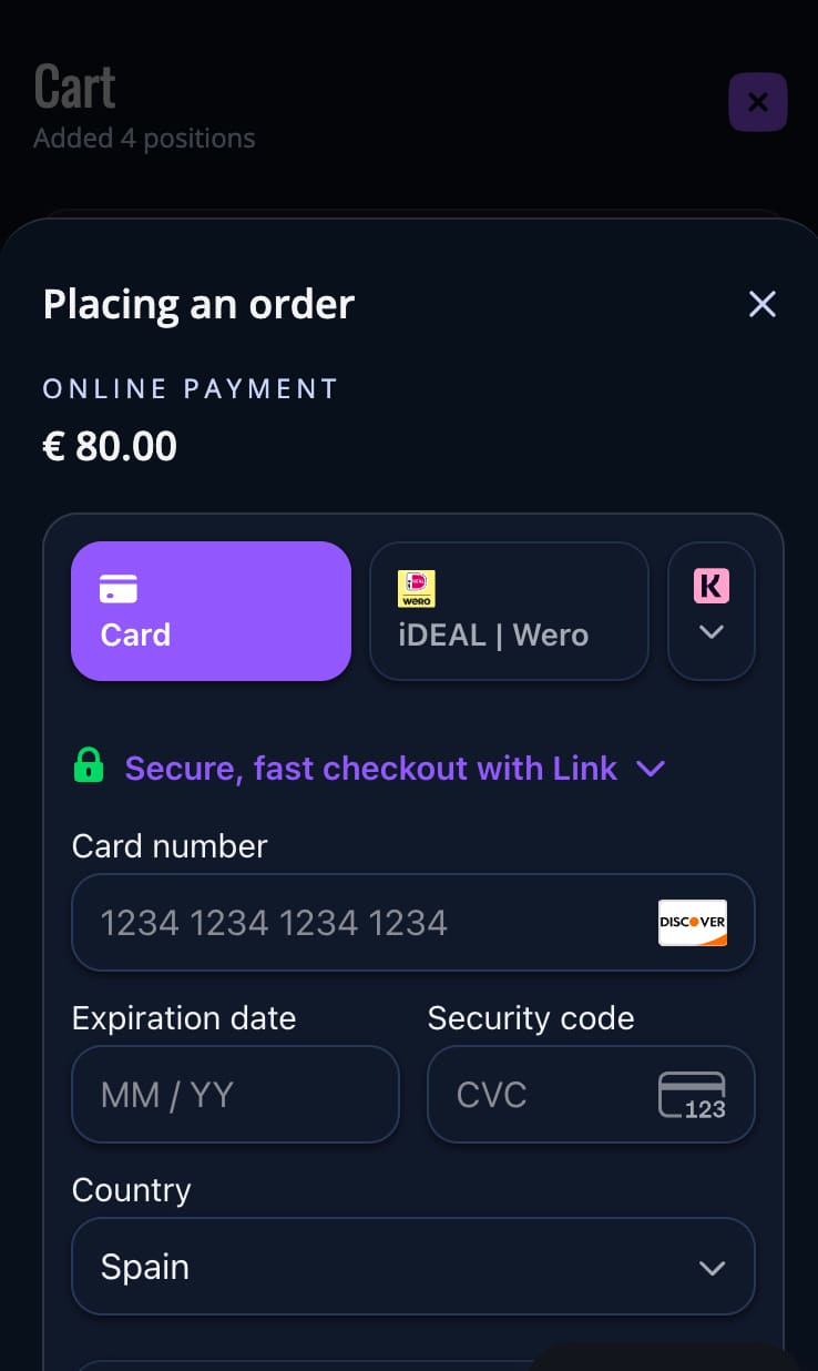 Onlinebetalningar med Stripe Connect