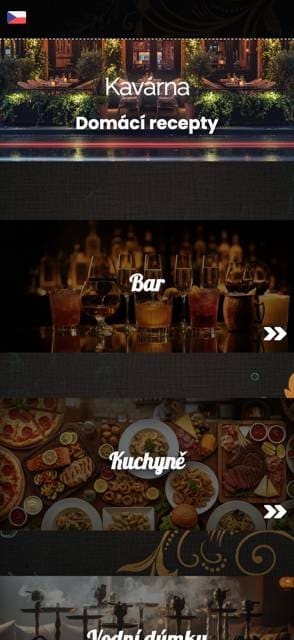 Saas QR menu template preview 11