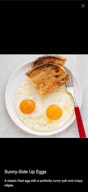 Saas QR menu template preview 25