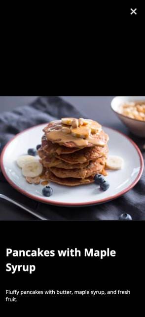 Saas QR menu template preview 12