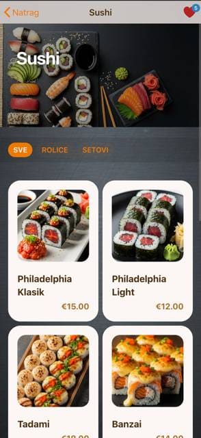 Saas QR menu template preview 14