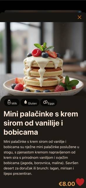 Saas QR menu template preview 11