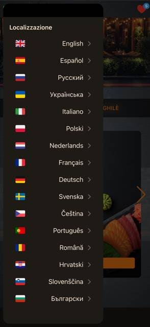 Saas QR menu template preview 9