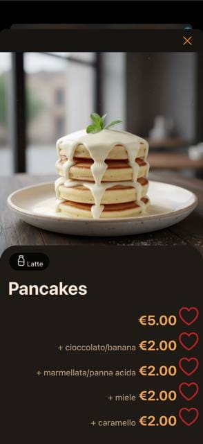 Saas QR menu template preview 3