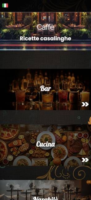 Saas QR menu template preview 5
