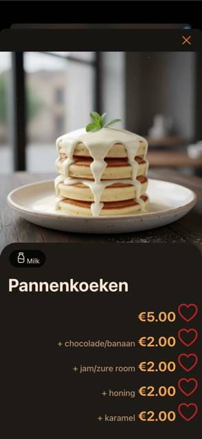 Saas QR menu template preview 12
