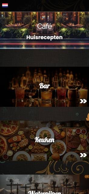 Flexible menu Design template preview 5