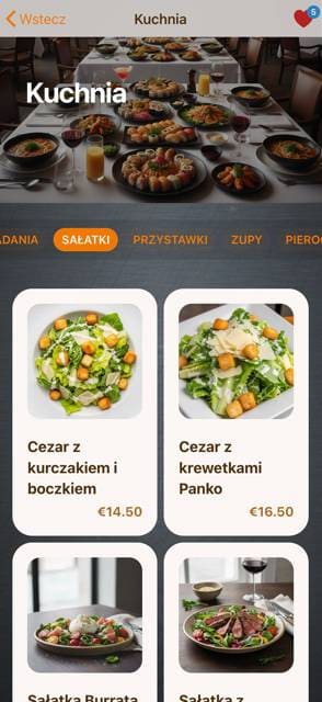 Saas QR menu template preview 7