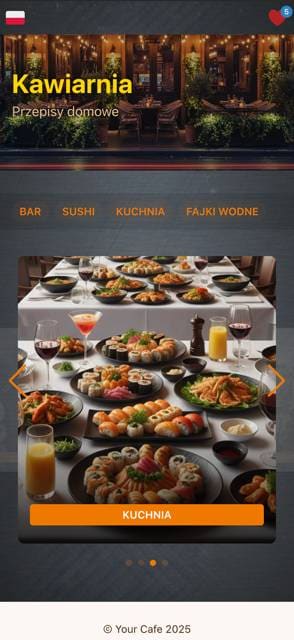 Saas QR menu template preview 11