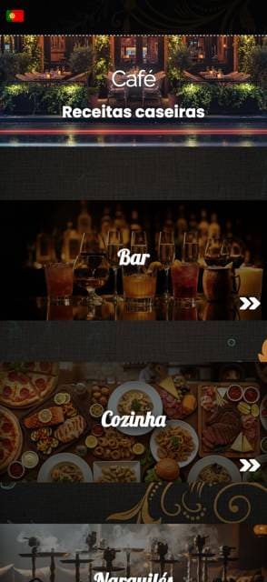 Flexible menu Design template preview 1