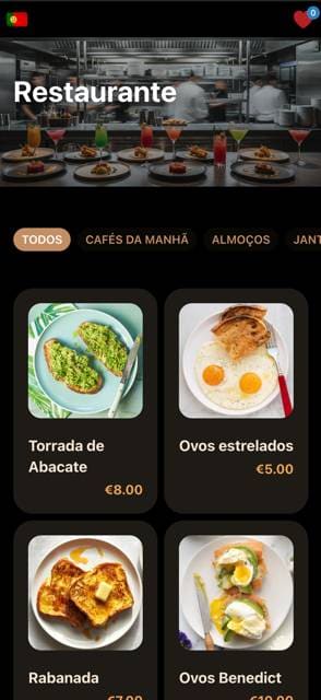 Saas QR menu template preview 9