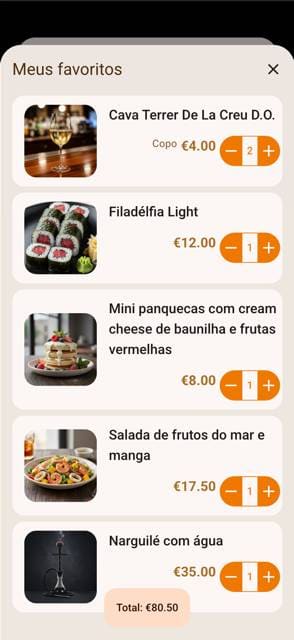Saas QR menu template preview 7