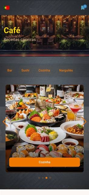 Saas QR menu template preview 22