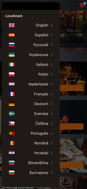 Saas QR menu template preview 9