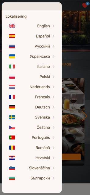 Saas QR menu template preview 5