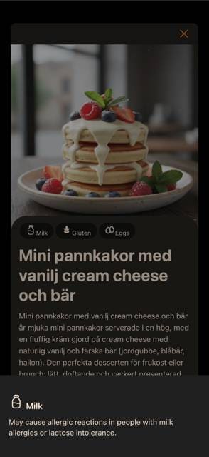 Saas QR menu template preview 15