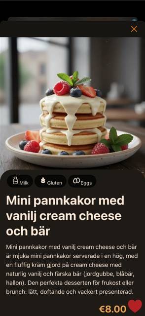Saas QR menu template preview 11